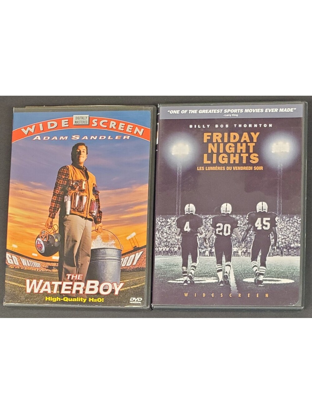 The Waterboy & Friday Night Lights Double Feature DVD Set - Adam Sandler VG